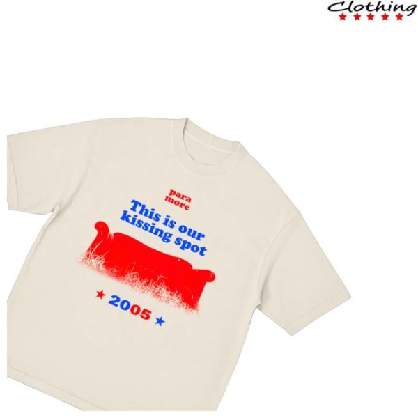 kenny Official Paramore Merch Shop Store This Is Our Kissing Spot 2005 Shirtss