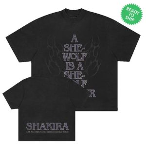 kenny Official Shakira Merch Shop Lmynl World Tour She Wolf Shirt