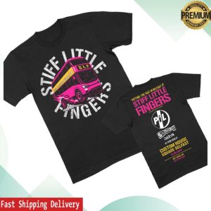 kenny Official Stiff Little Fingers Merch Shop Putting The Fast In Belfast 2025 Event Shirts
