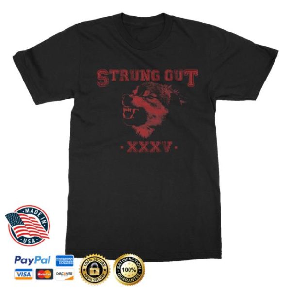 kenny Official Strung Out Shop Merch Wolf Shirt