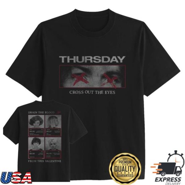 kenny Official Thursday Merch Shop Store Cross Out The Eyes Shirt