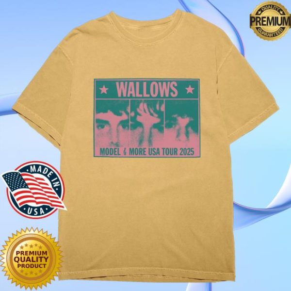 kenny Official Wallows Merch Shop Store Colorblock Faces Shirt