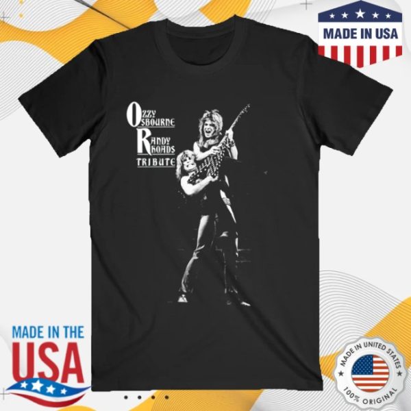 kenny Ozzy Osbourne Merch Store Randy Rhoads Tribute Shirt