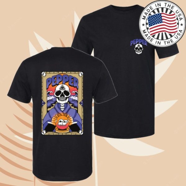 kenny Pepper Merch Fortune Teller Black Tee1