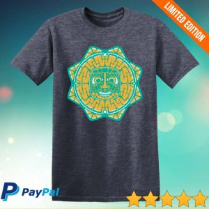 kenny Pepper Merch Mayan Sun Grey Tee kenny Pepper Merch Mayan Sun Grey Tee