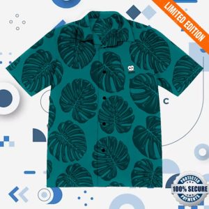 kenny Pepper Merch Monstera Button Up kenny Pepper Merch Monstera Button Up