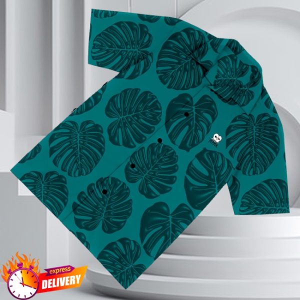 kenny Pepper Merch Monstera Button Up0