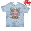 kenny Pepper Merch Octo Blue Tie Dye Tee