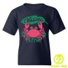 kenny Pepper Merch Ohana Crab Navy Kids Tee
