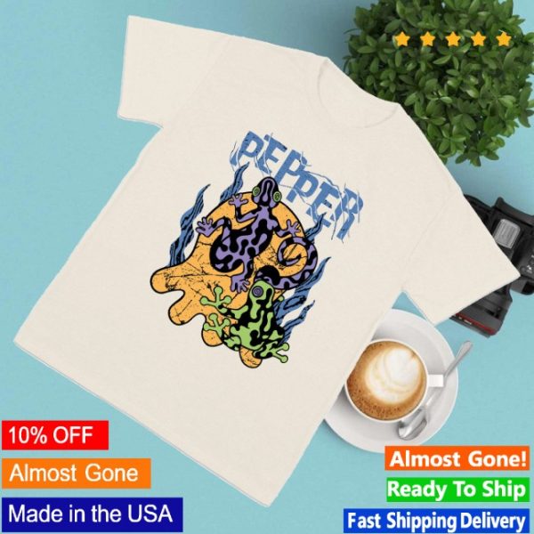 kenny Pepper Merch Skullconut Amphibians Natural Tee1