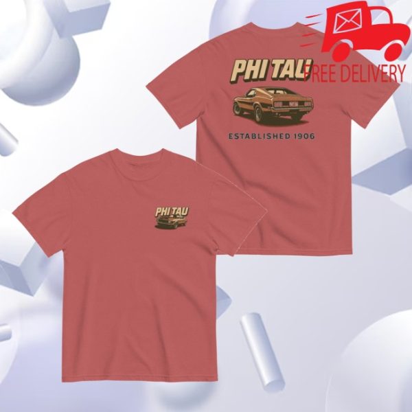 kenny Phi Tau Store Drop 018 Phi Tau Vintage Cars Shirt1