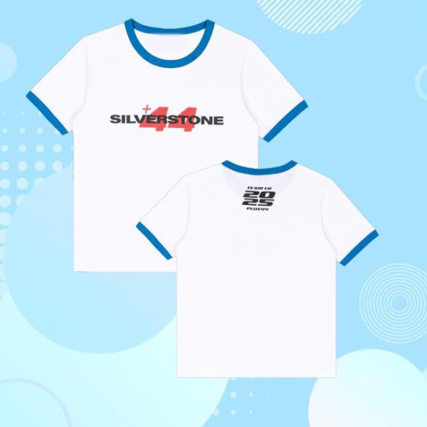 kenny Plus44 Merch 44 Silverstone 2025 Ringer Tee