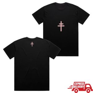kenny President Merch Dusty Pink Icon Tee Black1 kenny President Merch Dusty Pink Icon Tee Black1