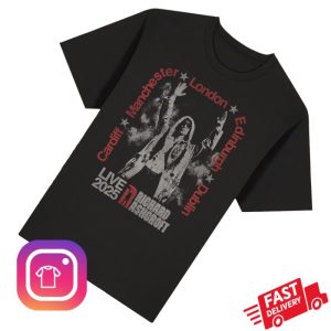 kenny Richard Ashcroft Merch Ra Live 2025 Cities Black Tour Shirt1 kenny Richard Ashcroft Merch Ra Live 2025 Cities Black Tour Shirt1