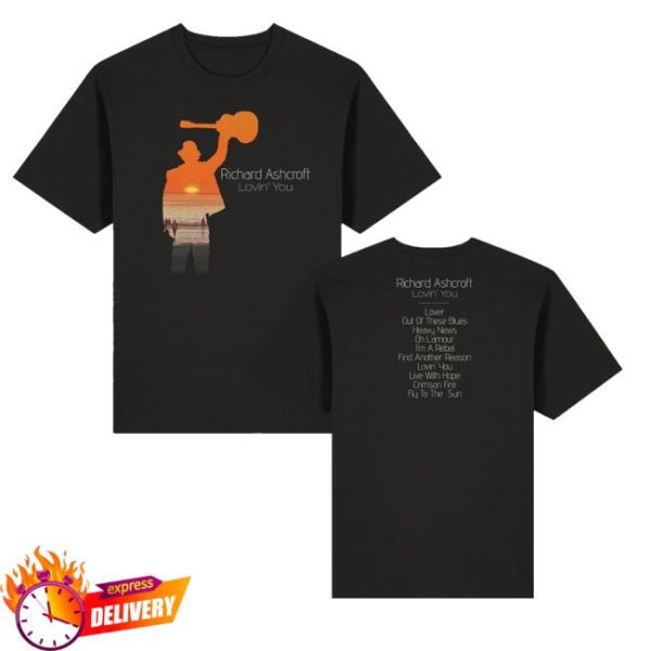 kenny Richard Ashcroft Shop Richard Ashcroft Lovin You Tee