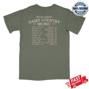 kenny Riley Green Merch Store Dcm Tour Teed kenny Riley Green Merch Store Dcm Tour Teed