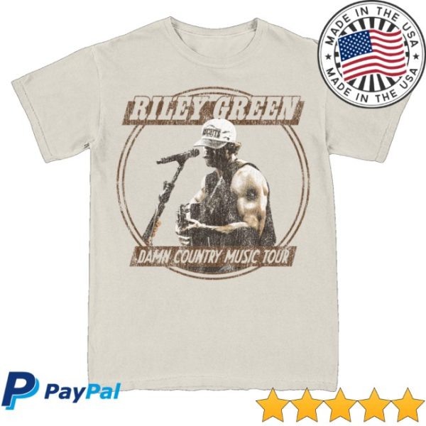 kenny Riley Green Merch Store Photo Damn Country Music Tour Shirt