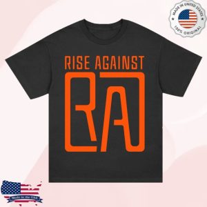 kenny Rise Against Merch Ra Square Logo Shirt Black kenny Rise Against Merch Ra Square Logo Shirt Black