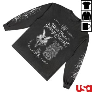 kenny Run For Cover Records Merch Wicca Phase Springs Eternal Silver Angel Long Sleeve Shirt0 kenny Run For Cover Records Merch Wicca Phase Springs Eternal Silver Angel Long Sleeve Shirt0