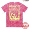 kenny SAU Fontaines Dc Merch Shop Romance Tracklist Pink Crystal Dye Shirt
