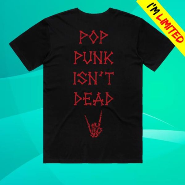 kenny SAU The Paradox Merch Shop Store Black Pop Punk Isnt Dead Shirt