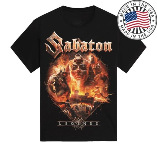 kenny Sabaton Merch Store Legends Never Die Shirt