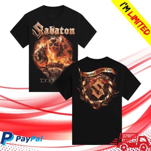 kenny Sabaton Merch Store Legends Never Die Shirtsss
