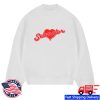 kenny Selena Gomez Merch Store Selenator White Heart Crewneck