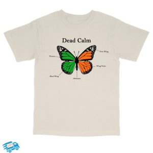 kenny Sign Crushes Motorist Merch Dead Calm Butterfly Tee kenny Sign Crushes Motorist Merch Dead Calm Butterfly Tee