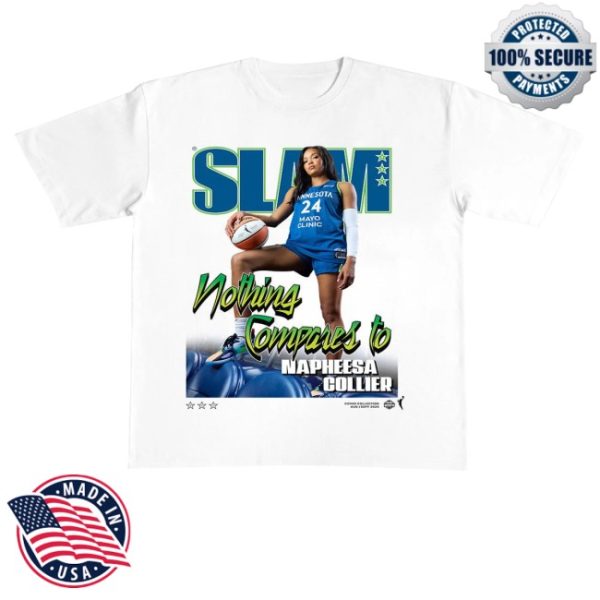 kenny Slam Store Merch Slam Cover Tee Napheesa Collier Slam 257