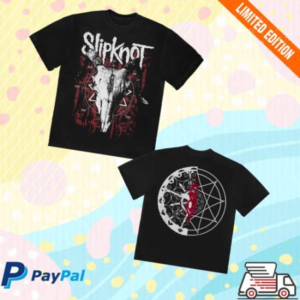 kenny Slipknot Merch Black Goat T Shirtb