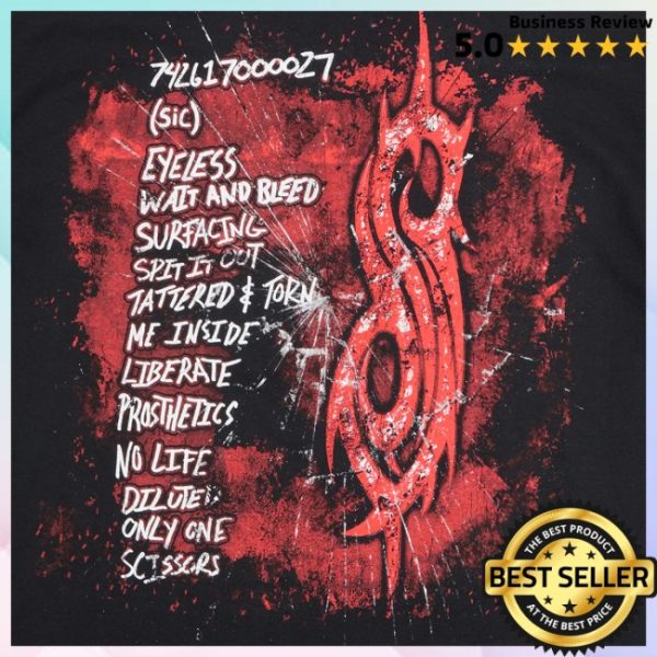 kenny Slipknot Merch Self Titled Tracklist Shirt 1