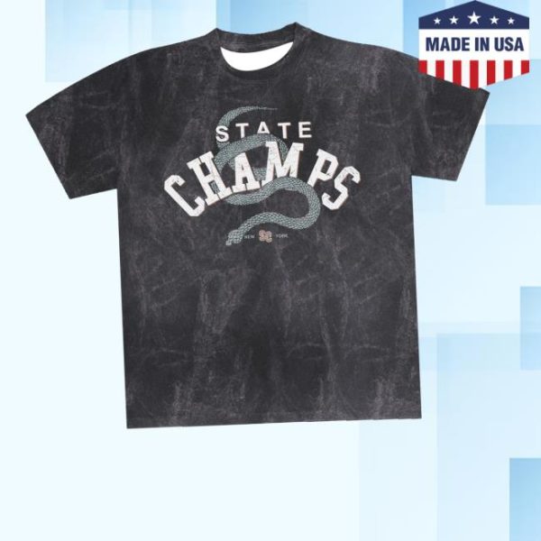 kenny Statechamps Merch Snake Varsity Tee