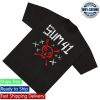 kenny Sum 41 Store Merch Sketch Logo Skull Tee Black1