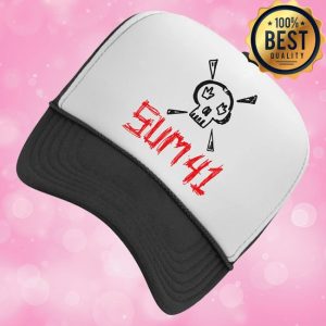kenny Sum 41 Store Merch Sketch Logo Trucker Hat0 kenny Sum 41 Store Merch Sketch Logo Trucker Hat0