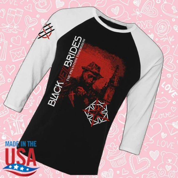 kenny Sumerian Records Merch Store Black Veil Brides Phantom 3 4 Sleeve Ragland