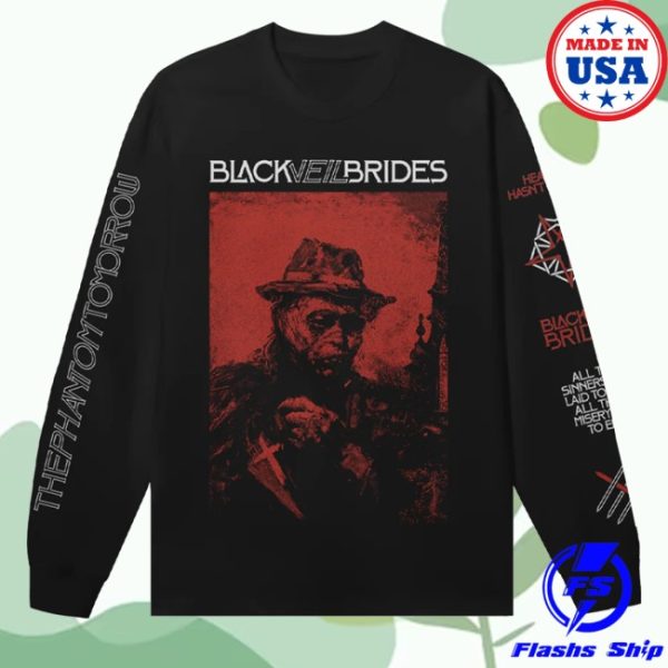 kenny Sumerian Records Merch Store Black Veil Brides Sinners Long Sleeve