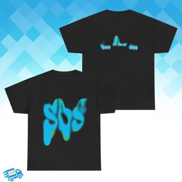 kenny Sza Sos Merch Sza Sos Glow Black Tee0