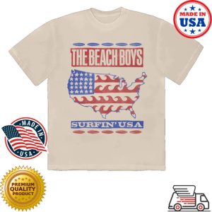kenny The Beach Boys Merch Store Surfin Usa Flag Shirt