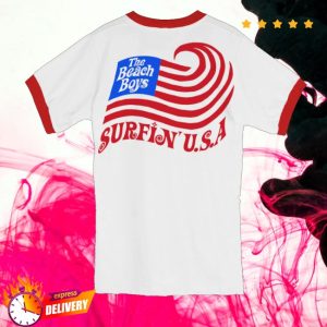 kenny The Beach Boys Merch Store Surfin Usa Ringer Shirts