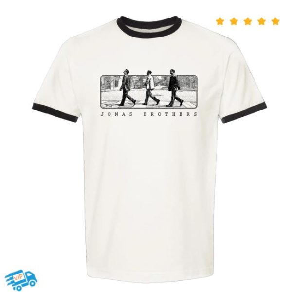 kenny The Jonas Brothers Merch Shop Jonas Road Ringer Shirt