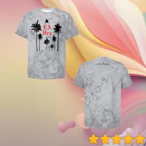 kenny The Kills Merch La Hex Palms Smoke T Shirt