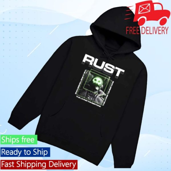 kenny The Living Tombstone Jynxzi Merch Store Rust Black Hoodies