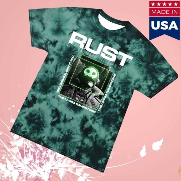 kenny The Living Tombstone Jynxzi Merch Store Rust Tie Dye Shirtss