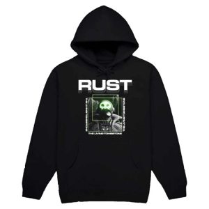 kenny The Living Tombstone Merch Rust Black Hoodie