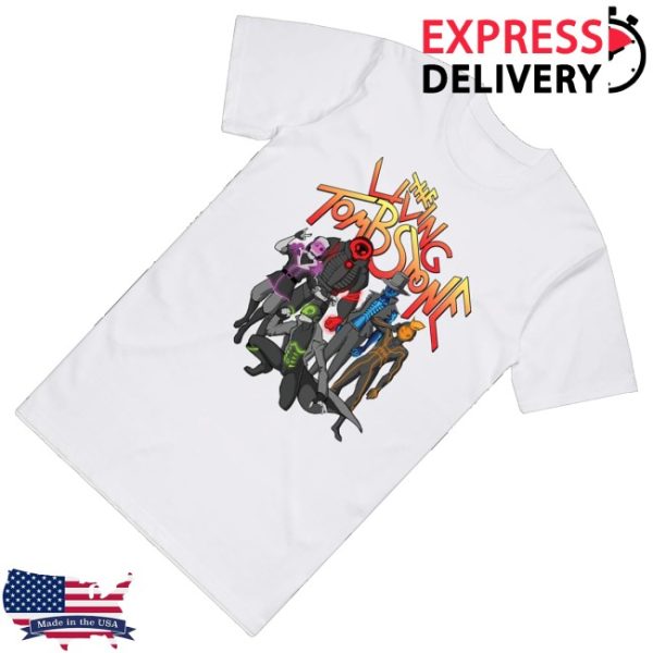kenny The Living Tombstone Merch The Living Tombstone Illustration White Tee0