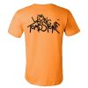 kenny The Living Tombstone Merch The Living Tombstone Orange Skull Shirt1