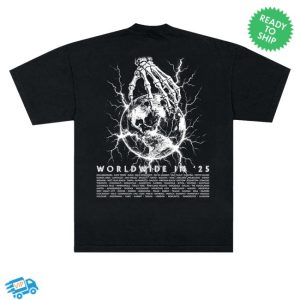 kenny The Offspring Merch Mohawk Skull 2025 Tour Tee kenny The Offspring Merch Mohawk Skull 2025 Tour Tee