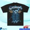 kenny The Offspring Merch Spark Plug Skeleton 2025 Tour Tee