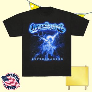 kenny The Offspring Merch Supercharged Skeleton 2025 Tour Tee0 kenny The Offspring Merch Supercharged Skeleton 2025 Tour Tee0